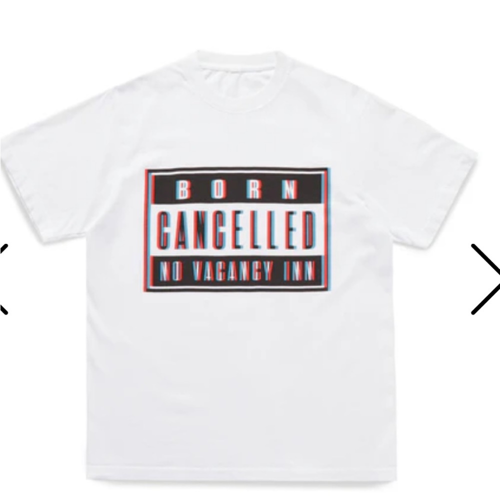 No Vacancy Inn Born Cancelled advisory T. Brand new. Size. XL